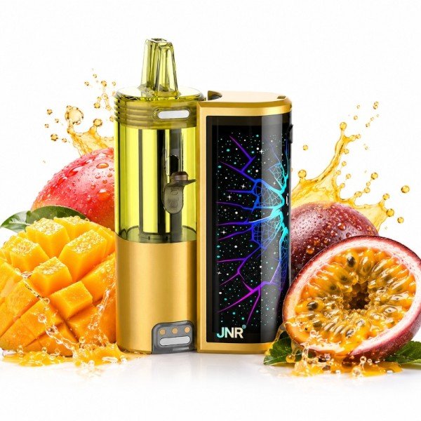 Puff JNR Meteorite 100K saveur Mango Passion Fruit – Vapes SBH Saint-Barth