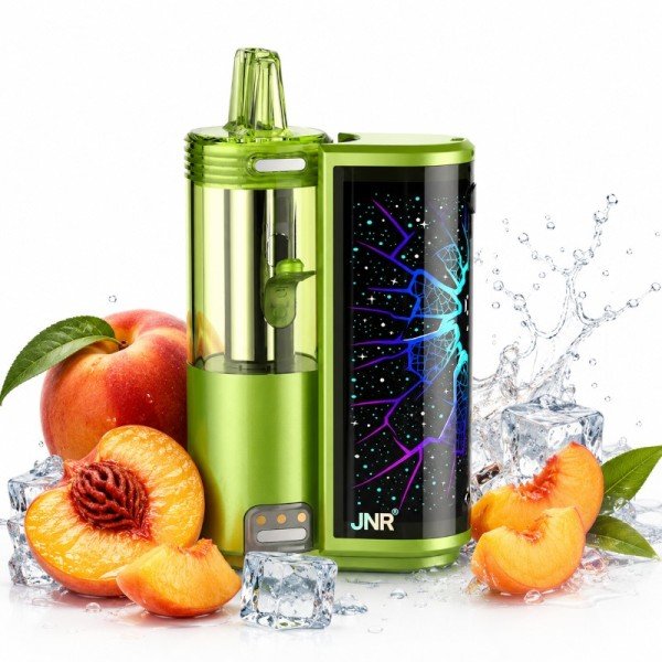 Puff JNR Meteorite 100K saveur Peach Ice – Vapes SBH Saint-Barth