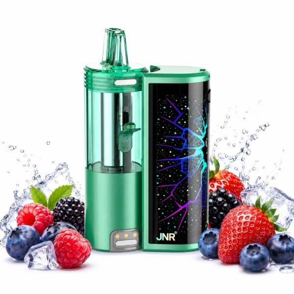 Puff JNR Meteorite 100K saveur Wild Berries Ice – Vapes SBH Saint-Barth